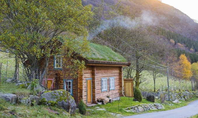 Cabañas en el Preikestolhytta