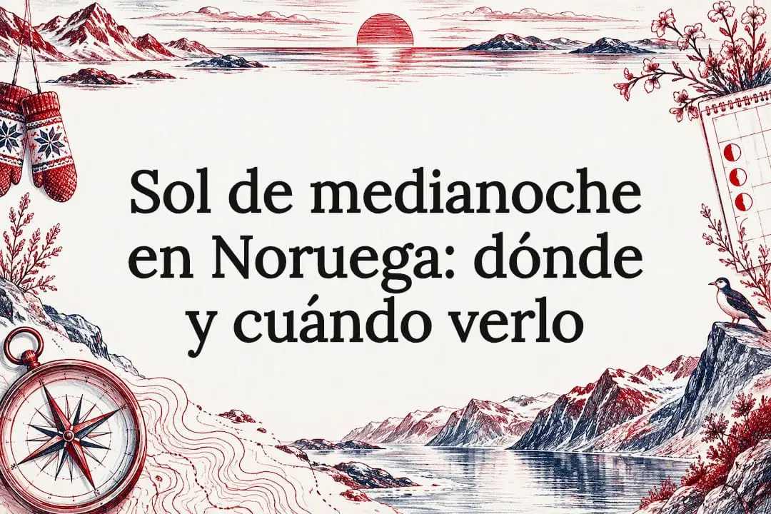 Sol de medianoche en Noruega: dónde y cuándo verlo